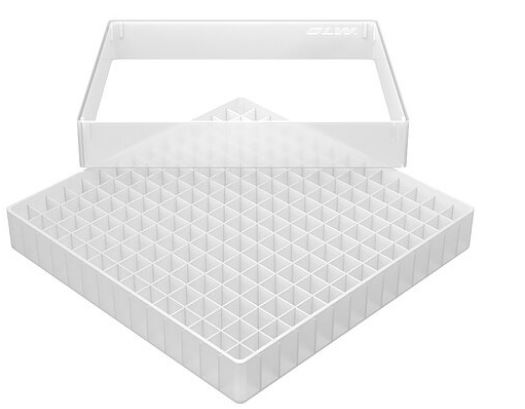 CAJA C/TAPA P/TUBO 0,2ML (14X14) NATURAL 