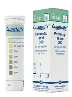 ACIDO PERACETICO 0-500 ppm QUANTOFIX TIRAS (100)