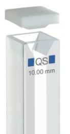 CUBETA DE ABSORCION CUARZO 104 QS 10 MM