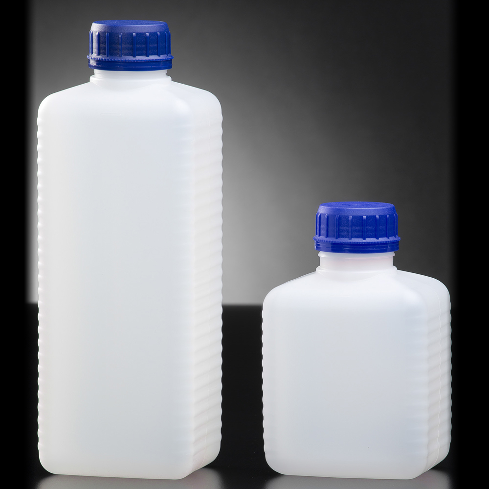 BOTELLA PLASTICO 500 ML PE RECTANGULAR (123)