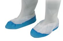 CUBRE ZAPATOS ANTIDESLIZANTES AZUL/BLANCO (50) +