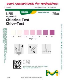 CLORO MERCKOQUANT 0-20 PPM (75 DET.)