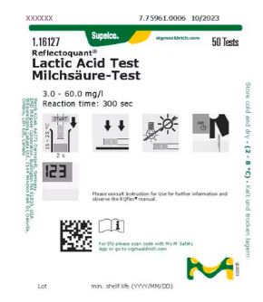 ACIDO LACTICO REFLECTOQUANT1-60 PPM (50)