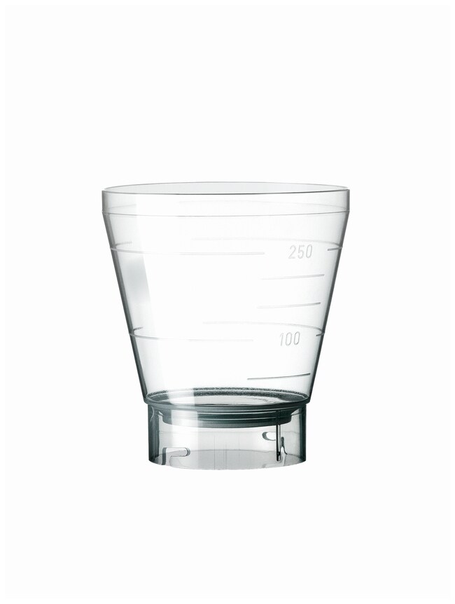 VASO P/RAMPA FILTRACION 250 ML B/INDV. EST. (50) +