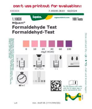 FORMALDEHIDO MERCKOQUANT (100)