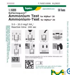 AMONIO REFLECTOQUANT 5-20 PPM (50)