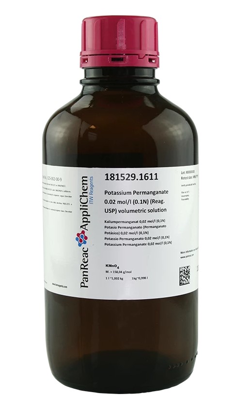 POTASIO PERMANGANATO 0.02M (0.1N) (1000)
