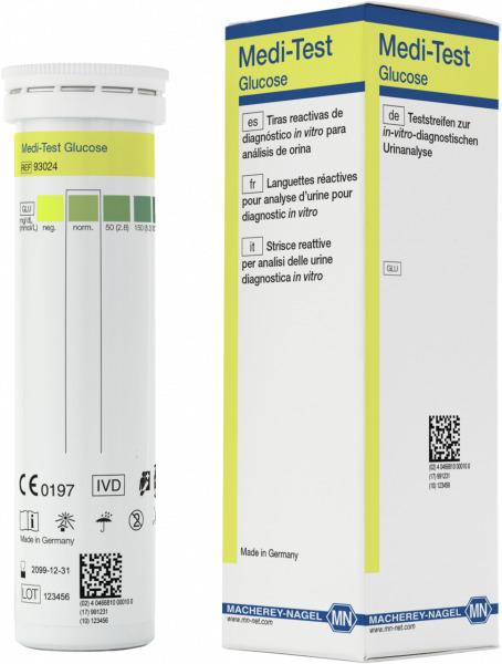 GLUCOSA MEDI-TEST 6X120 MM (100)