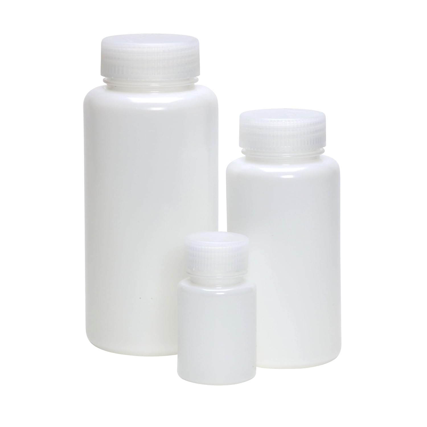 FRASCO PLASTICO 500 ML HDPE B/ANCHA T/ROSCA (10)