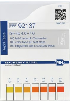 PAPEL INDICADOR PH 4.0-7.0 (100 TIRAS)