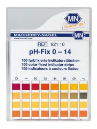 PAPEL INDICADOR PH 0-14 (TIRAS) (100)