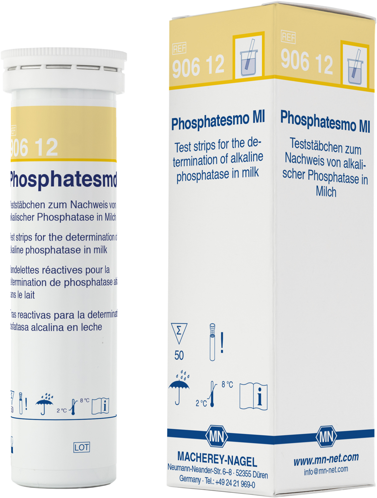 PHOSPHATESMO MI  P/DETECC FOSFATASA EN LECHE (50)