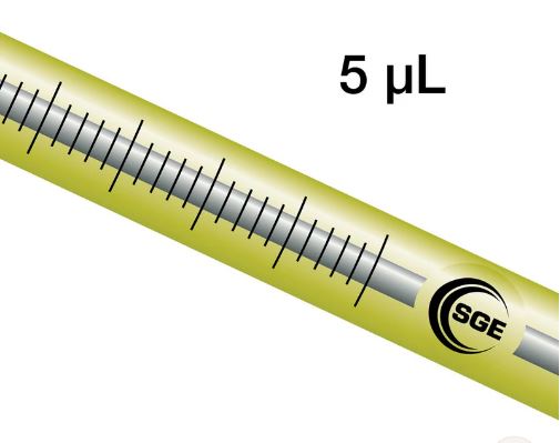 JERINGA SGE 5 uL. MOD. 5F-BT-5/0.47C