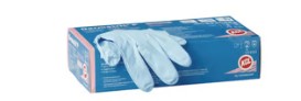 GUANTES NITRILO T/9 S/POLVO DERMATRIL P(50)