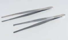 PINZA DISECCION 160MM INOX. RECTA PUNTA ROMA 