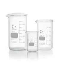 VASO FORMA ALTA CON PICO 250 ML (10)