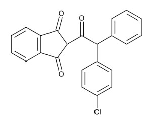 CHLORPHACINONE (100 MG)