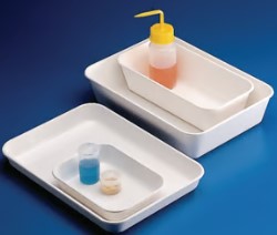 BANDEJA PLASTICO 303X151X42 MM PS BLANCA