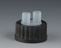 TAPON C/3 ENTRADAS C/ VALVULAS PTFE