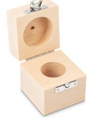 ESTUCHE DE MADERA PARA PESAS 200 G