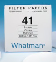 FILTRO WHATMAN Nº 41 12,5 CM (100)