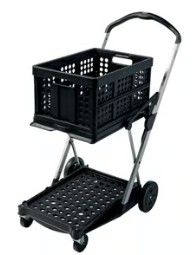 CARRO TRANSPORTE CLAX MOBILCONFORT NEGRO
