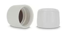 TAPON PP28 HDPE C/ANILLO LDPE + INSERTO PTFE (20)