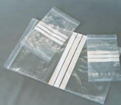 BOLSA C/CIERRE Y BANDA 120X170 MM PE (1000)