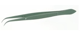 PINZA CURVA P/FINA C/PASADOR GUIA 145MM