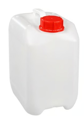 BIDON POLIETILENO HDPE TIPO PETACA (5 L.) 