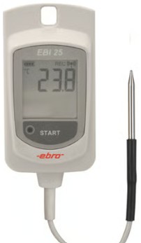 REGISTRADOR TEMPERATURA C/SONDA EXTERNA EBI 25-TE