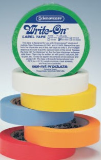 CINTA ADHESIVA BLANCA WRITE ON 12.7 MM X 36,4 M