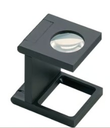 LUPA CUENTA HILOS 8X BASE PLASTICO 20X20MM