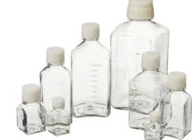 FRASCO CULTIVO 250 ML CUADRADO ESTERIL (60)