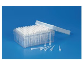 PUNTAS 10 ML BLANCAS C/C P/GILSON RACK (4X25)