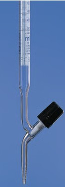 BURETA 10 ML LLAVE RECTA CLASE A C/PUNZON PTFE (2)