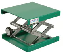 PLATAFORMA ELEVADORA ACERO INOX 30X30 CM 47 CM ALT
