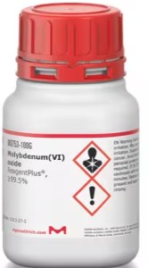 MOLIBDENO (VI) OXIDO PA REAGENTPLUS ≥99.5% (100 G)