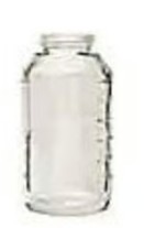FRASCO VIDRIO 170 ML P/ TLC SPRAYER