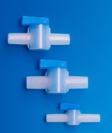 LLAVE DE PASO HDPE/PP DIAM. 8 MM EXT 4,9 INT (10)