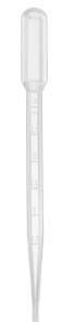 PIPETA PASTEUR PLASTICO 3.5 ML EST (1200)