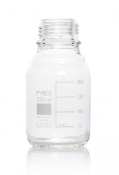 FRASCO ISO 250 ML PYREX S/TAPON (10)