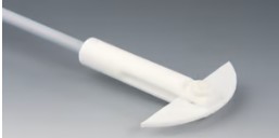 AGITADOR VARILLA PTFE MEDIA LUNA 90 MM X 8 MM