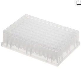 PLACA PCR 96 POCILLOS 0.8 ML F/CONICO (50)