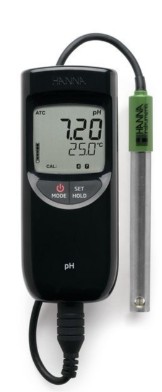 PHMETRO PORTATIL PH/TEMP C/SONDA PH HI12963