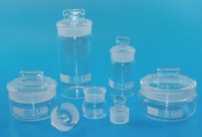 FRASCO VIDRIO PESAJE 105 ML F/BAJA C/TAPON NS45/12