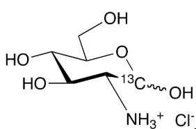 D-GLUCOSAMINE-13C HYDROCHLORIDE (2,5 G)