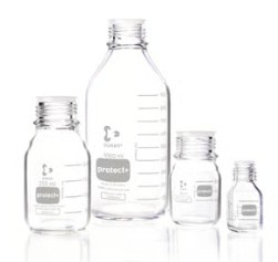 FRASCO VIDRIO 100 ML ROSCA GL45 PROTECT+