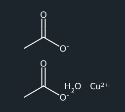 COBRE (II)ACETATO MONOHIDRATO (100)