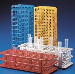 GRADILLA DESMONTABLE 24 TUBOS 30 MM AZUL